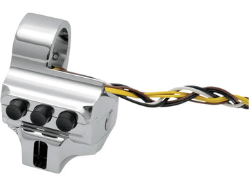 Harley Davidson - Assemblage de boîtier de commutation de contour quatre boutons (1 commutateur OEM) ...