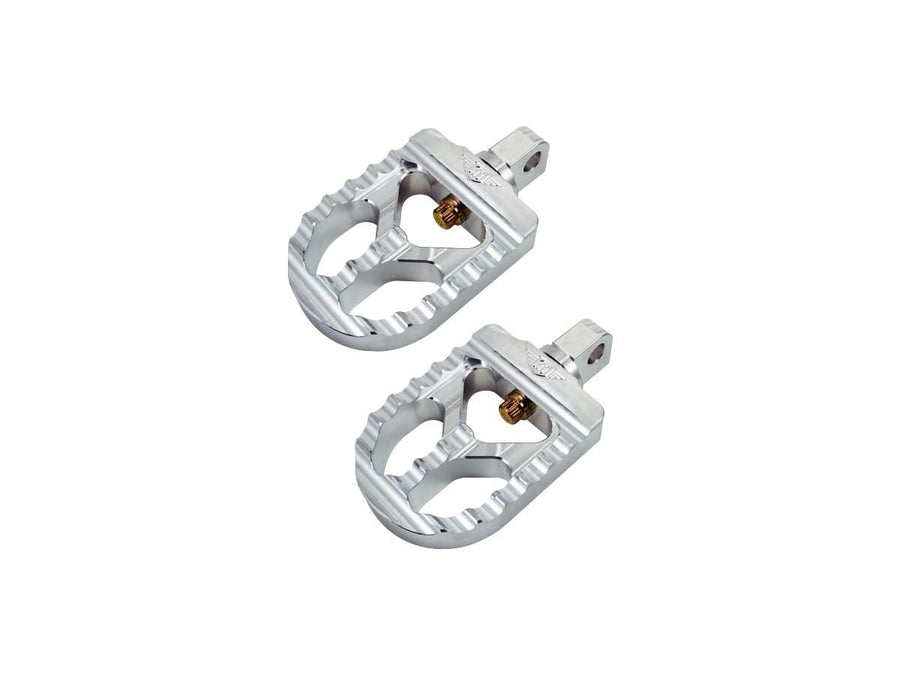 Harley Davidson Sportster [1991-2020]-Short corrugated adjustable footrests