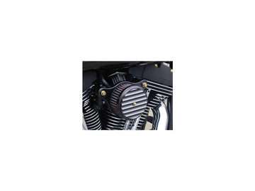 Harley Davidson Dyna [1999-2017]-high-performance air filter black, ribbed - 0
