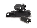 Harley Davidson Sportster [1991-2020]-Apex footrests 90 degrees black-1