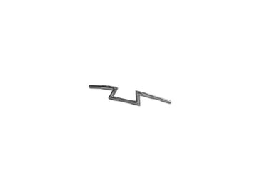 Harley Davidson – 1 1/4" Z-Bar mit 1" Klemmdurchmesser, genoppter Lenker, 3-Loch