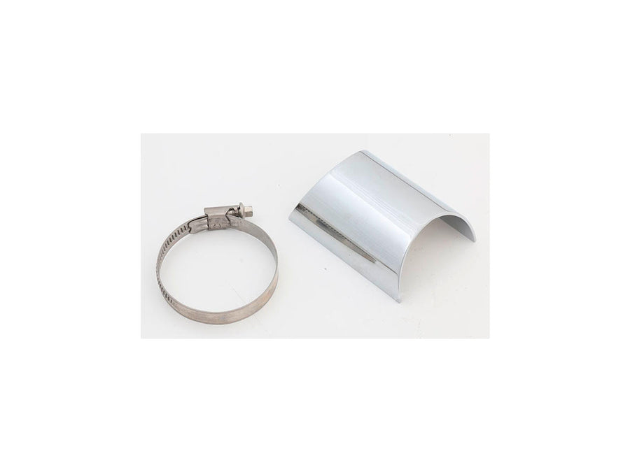 Harley Davidson – HITZESCHILD HINTEN GERADE E3 EDELSTAHL VERCHROMT