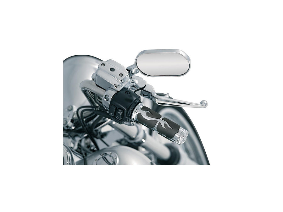 Harley Davidson Fl Shovel [1981-1984] -Iso Flame Handle Chrome 1 "Gas Trains