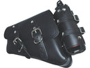 Harley Davidson Sportster [2004-2020] – Seitentasche links mit Kraftstoffflasche-1
