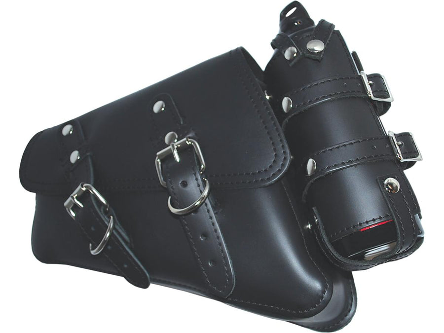 Harley Davidson Sportster [2004-2020] – Seitentasche links mit Kraftstoffflasche
