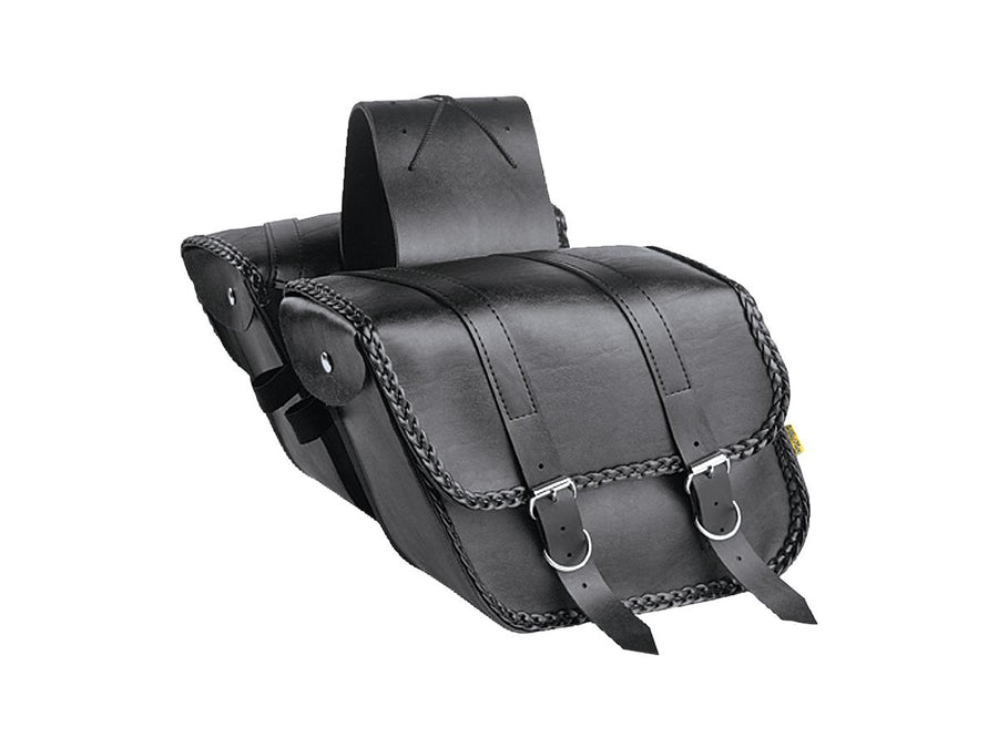 Harley Davidson – Geflochtene Schräge Überwurf-Satteltaschen Kompakt