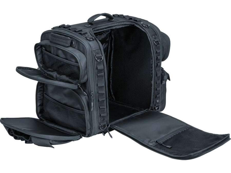 Harley Davidson - Sac de siège de randonneur noir