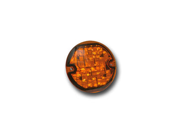 Harley Davidson Flhtcu [2012-2013] -Les blinker de style Flat Insérer Chrome Amber