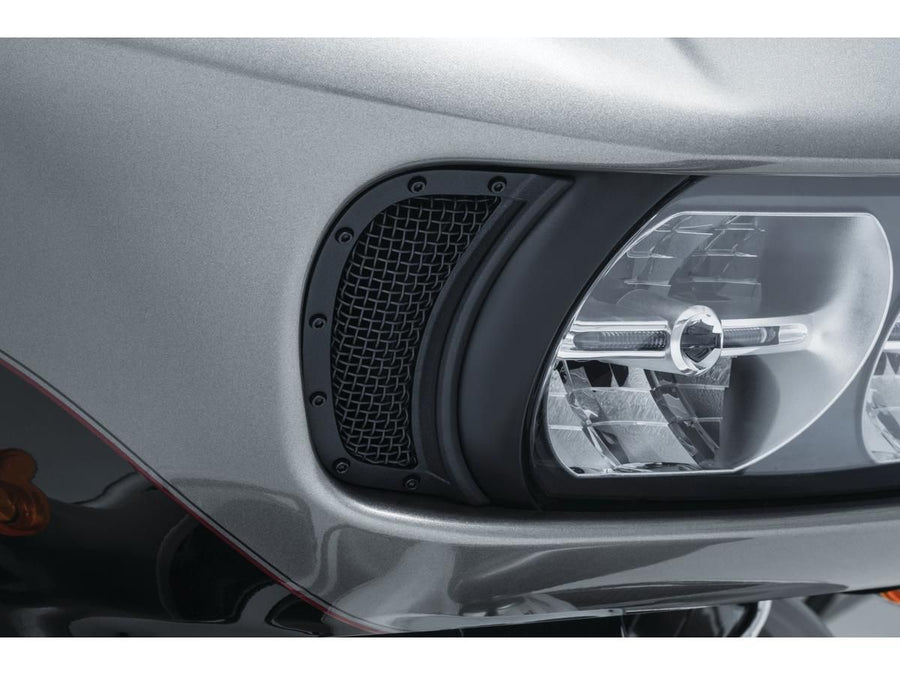 Harley Davidson FLTRUSE [2015-2016] – Mesh Scheinwerfer Lüftungsakzent Schwarz Satin