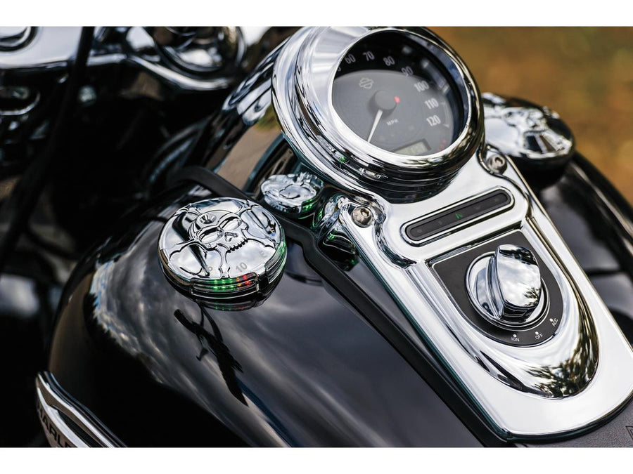 Harley Davidson FX Model [1988-1994]-Zombie LED fuel/battery display