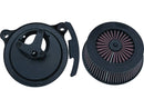 Harley Davidson Softail [2016-2017] – Street Sleeper III Luftfilter Schwarz Satin-4