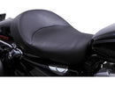 Harley Davidson Dyna [2006-2017] – BIGIST Solo Vinyl Sitz Schwarz Vinyl-3