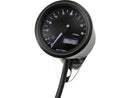 Harley Davidson – Velona Tachometer 48 mm, Edelstahl Schwarz Lackiert Tachometer-1