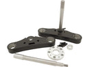 Harley Davidson Dyna [2004-2007] -Fork Bridge, 39 mm, 0 °, ensemble de pont de fourche noir-1