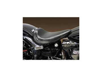 Harley Davidson FXSBSE [2013-2014]-Bare Bone's solo seat smooth black vinyl - 0