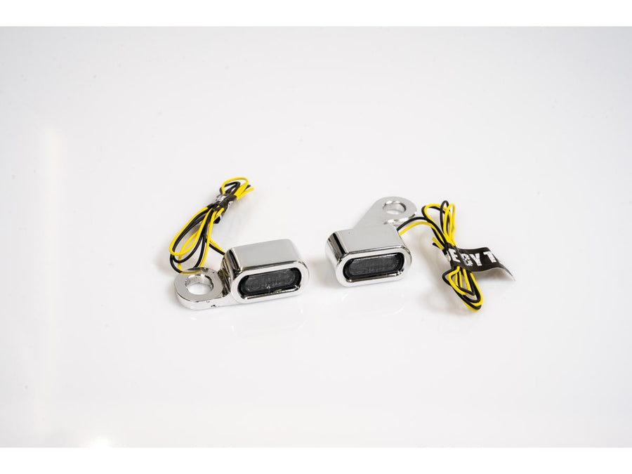 Harley Davidson Touring [2021-2024] – Streifen LED Blinker Aluminium Poliert Licht