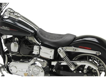 Harley Davidson Dyna [2006-2017] -Fred Kodlin Signature Series Solo Seat Black - 0