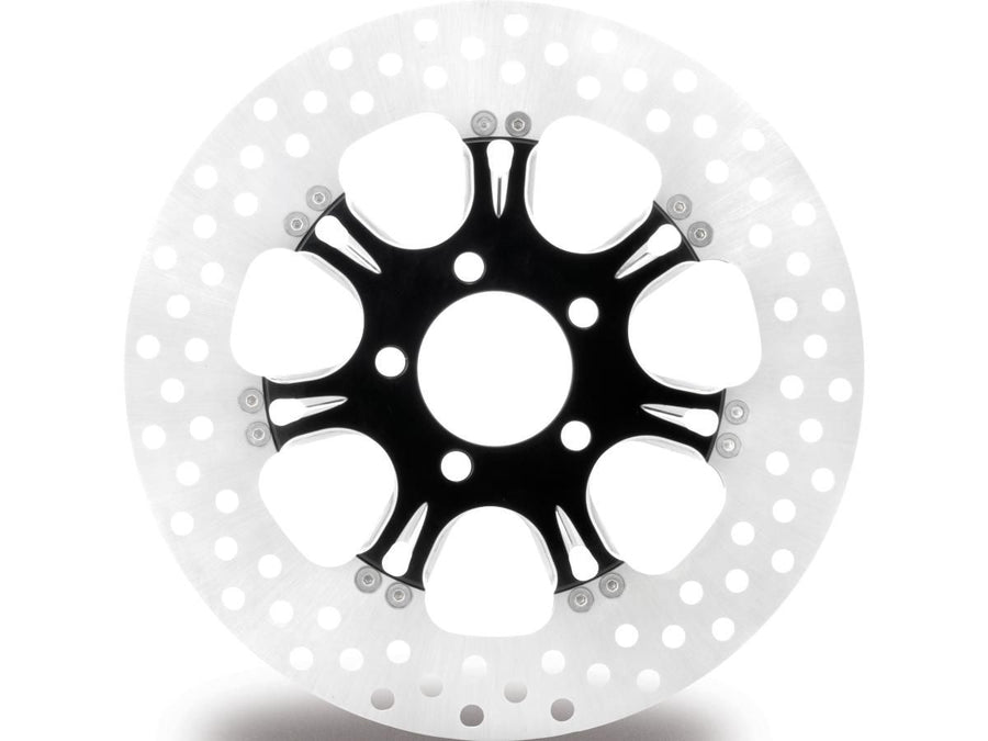 Harley Davidson Sportster [1986-2013]-Virtue brake disc contrast cut platinum