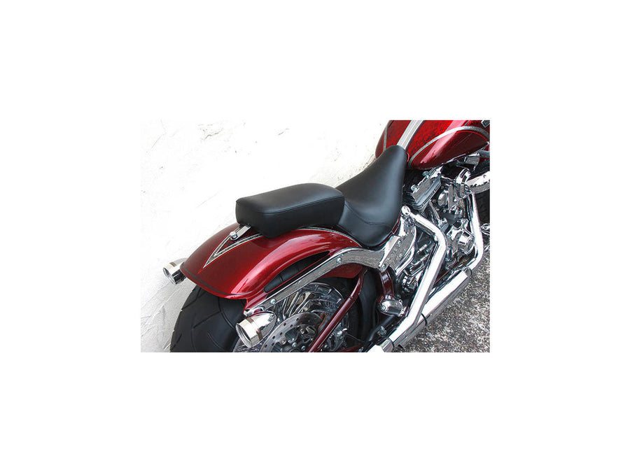Harley Davidson FXSBSE [2013-2014] – Custom Sozius-Pad für Breakout Glattes Schwarzes