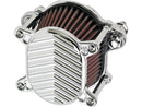 Harley Davidson Dyna [1999-2017] – Omega V-Fin Luftfilter Chrom-3