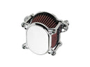 Harley Davidson Sportster [2007-2020] – Omega Glatter Luftfilter Chrom-3