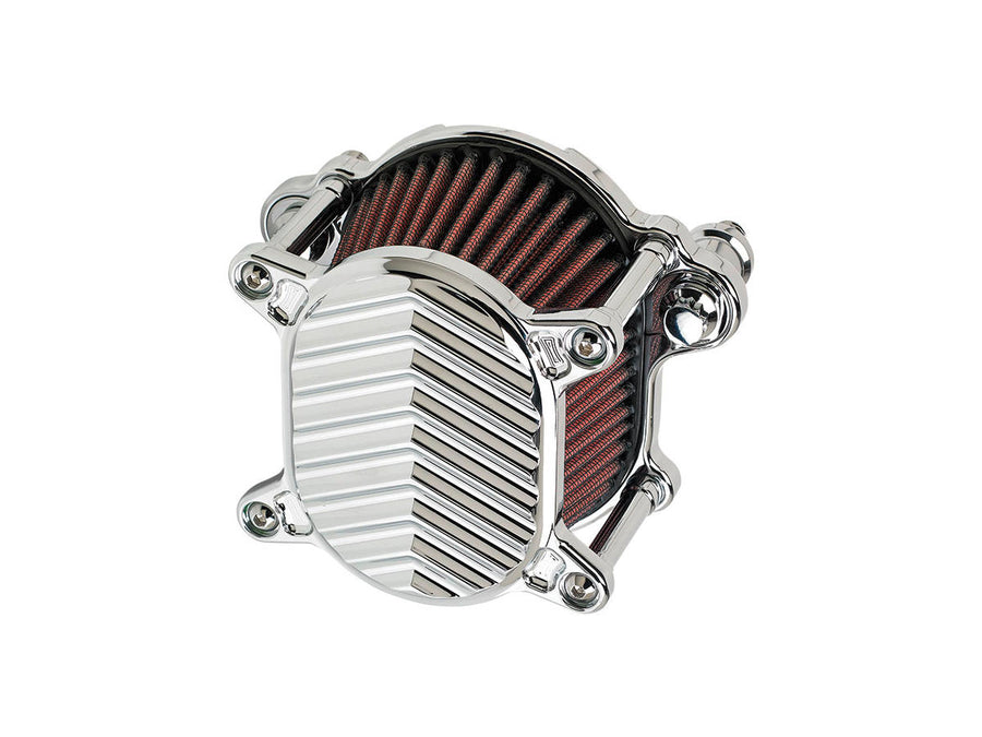 Harley Davidson Sportster [2007-2020]-Omega V-FIN air filter Chrom