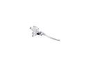 Harley Davidson-soixante kit de cylindre de frein en aluminium poli 12 mm 1 "-1