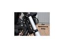 Harley Davidson XL1200X [2016-2020] – Gerade obere Gabelabdeckung Chrom-5