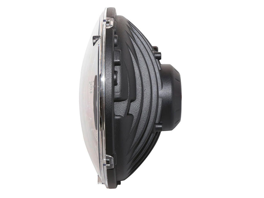 Harley Davidson-Type 3 7 "LED Reflector Utilisation des phares Protection d'ampoule chromée