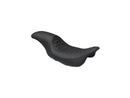Harley Davidson Dyna [2006-2017]-Journey 2-up vertical seat black-1