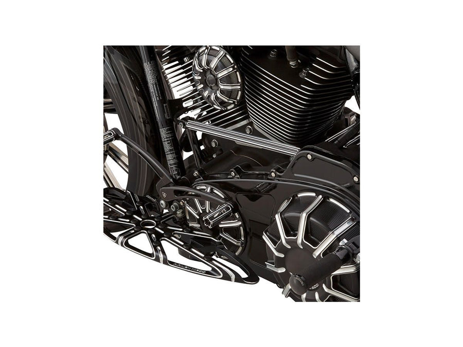 Harley Davidson Dyna [1999-2017] – Schaltstange, 10-Gauge, Schwarze Schaltstange