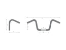 Harley Davidson Sportster [1986-2016]-10 Bad Ape Hanger handlebar non-great 3-hole-6
