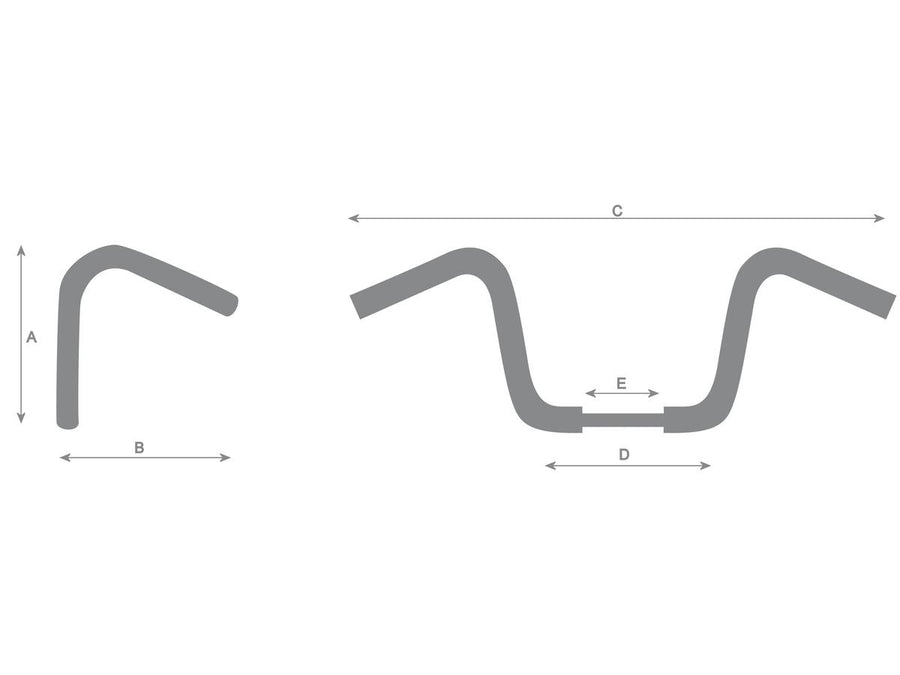 Harley Davidson Sportster [1986-2016]-10 Bad Ape Hanger handlebar non-great 3-hole