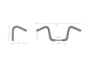 Harley Davidson Sportster [1986-2016] -12 Bad Ape Hanger Lenker n'a pas remarqué 3 trous-2