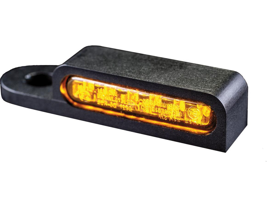 Harley Davidson Softail [2015-2017] -Oem Contrôle des mains LED Signals Black Anodisé