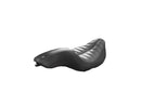 Harley Davidson Touring [2008-2025] -2-up enzo horizontal siège noir vinyle-1