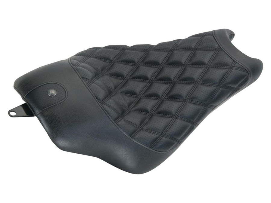 Harley Davidson XL1200R [2004-2008] – Boss Diamond Solositz Schwarz Vinyl