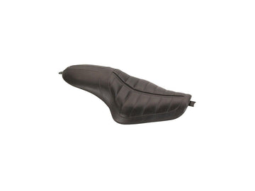 Harley Davidson Sportster [2004-2020] -2-up enzo horizontal siège noir en vinyle