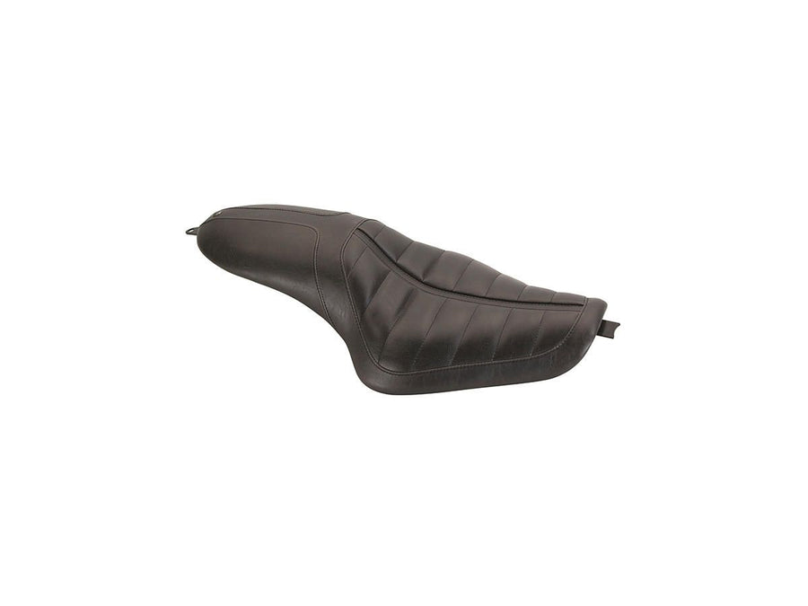 Harley Davidson Sportster [2004-2020] -2-up enzo horizontal siège noir en vinyle