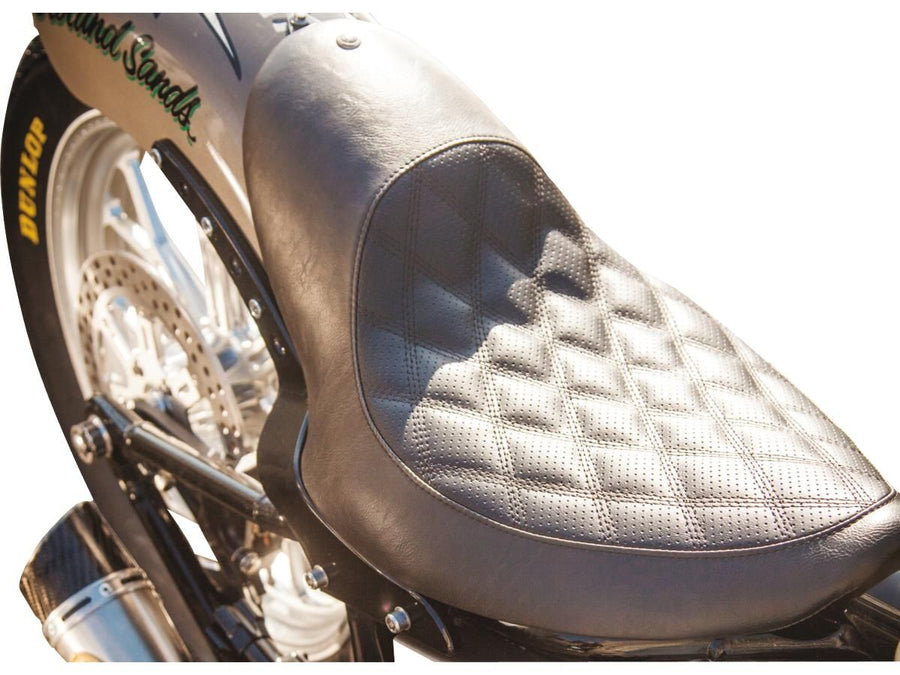 Harley Davidson Softail Hinweis [2008-2017] – Enzo Horizontal Einzelsitz für 150mm