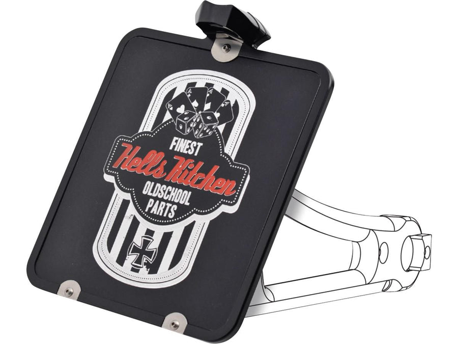 Harley Davidson - Plaque de plaque d'immatriculation Nook Plaque de base allemand 200x180mm