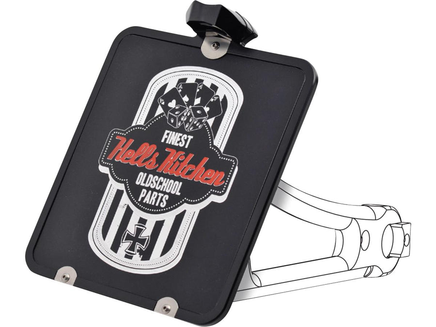 Harley Davidson - Plaque de plaque d'immatriculation Nook Plaque de base allemand 200x180mm