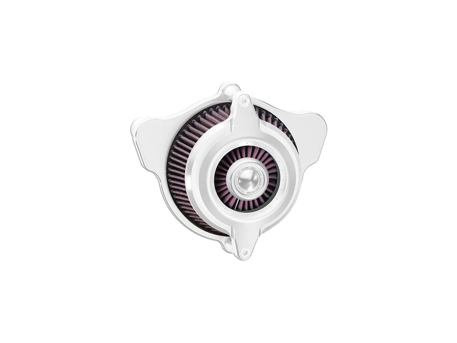 Harley Davidson FX Model [1993-1994]-Power Blunt Air Filter kit Chrom