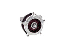 Harley Davidson Softail [2016-2017]-Turbine air filter kit chrome-1