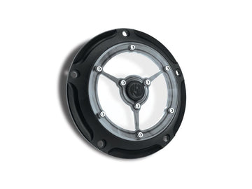 Harley Davidson Dyna [1999-2017] – Clarity Derby Abdeckung 5-Loch Black Ops