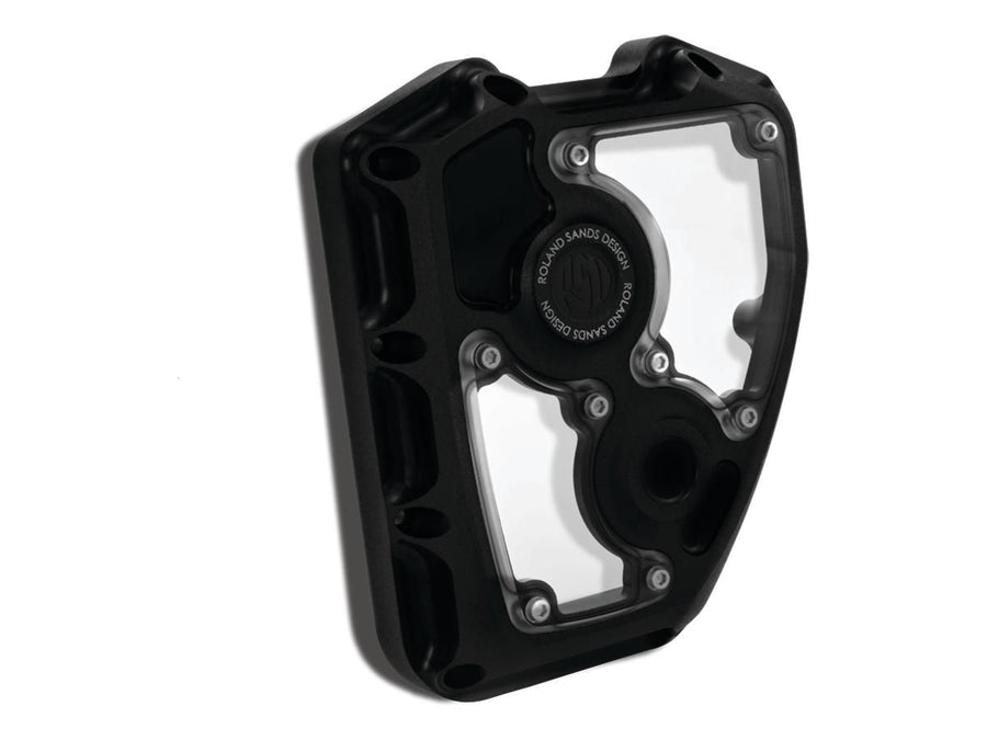 Harley Davidson Dyna [2001-2017] – Klarheit Nockenwellendeckel Black Ops