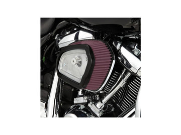 Harley Davidson Touring [2017-2024] – Big Sucker Luftfilter mit Werksabdeckung für M8