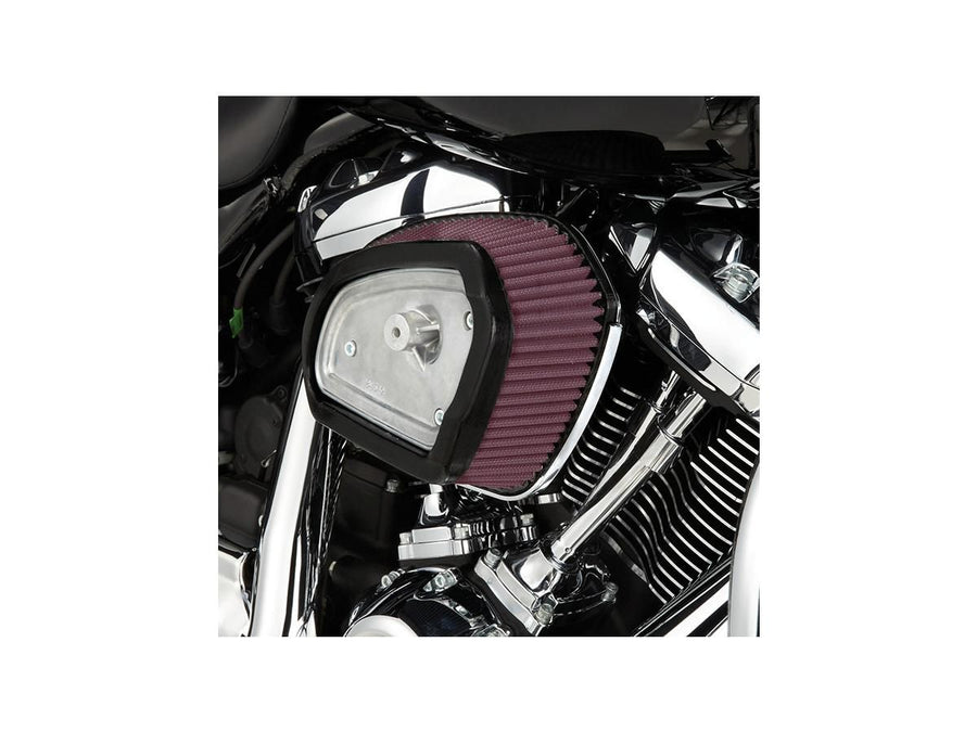 Harley Davidson Touring [2017-2024] – Big Sucker Luftfilter mit Werksabdeckung für M8
