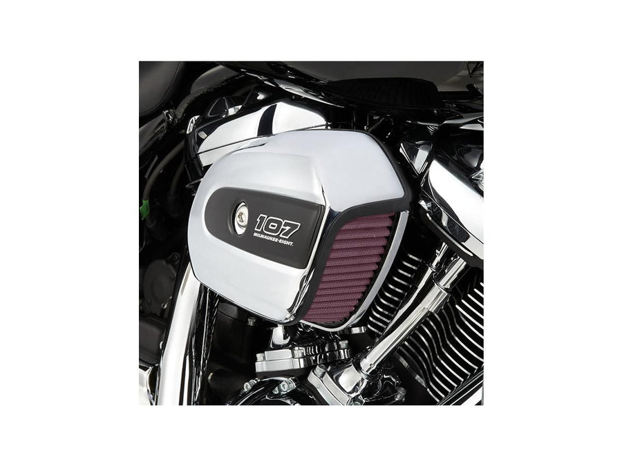 Harley Davidson Touring [2017-2024] – Big Sucker Luftfilter mit Werksabdeckung für M8