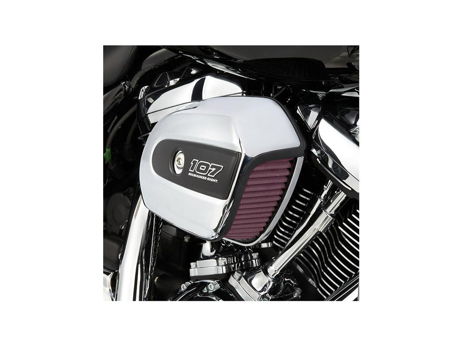 Harley Davidson Touring [2017-2024] – Big Sucker Luftfilter mit Werksabdeckung für M8